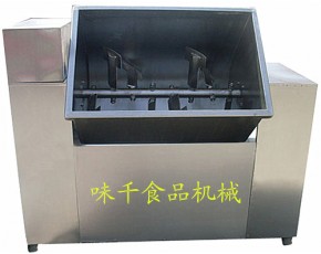 【廠家直銷】臥式攪拌機(jī)，食品攪拌機(jī)，蔬菜攪拌機(jī)，醬菜拌料機(jī)，山東味千食品機(jī)械