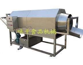 【廠家直銷】滾筒噴淋洗袋機，軟包裝袋清洗機，全自動翻轉(zhuǎn)式洗袋機，山東味千食品機械