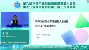 王雷：京東電商木耳銷售大數(shù)據(jù) 京東好木耳標準